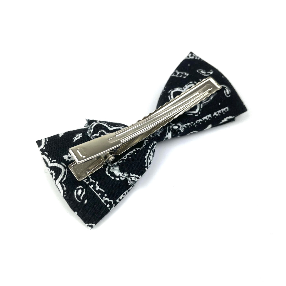 Grande Barrette "Bandana noir"