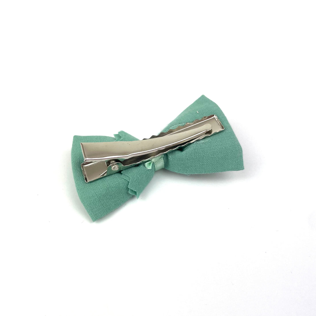 Petite Barrette "Vert doux"