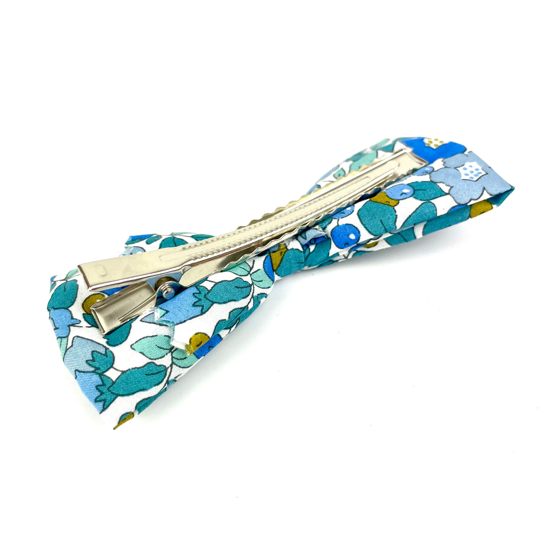 Grande Barrette Liberty "Betsy Berry bleu Denim"