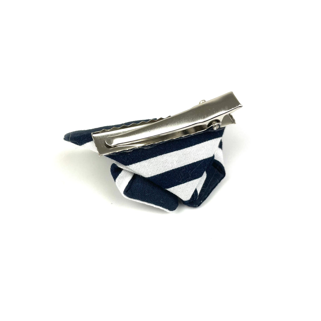 Barrette papillon Marinière