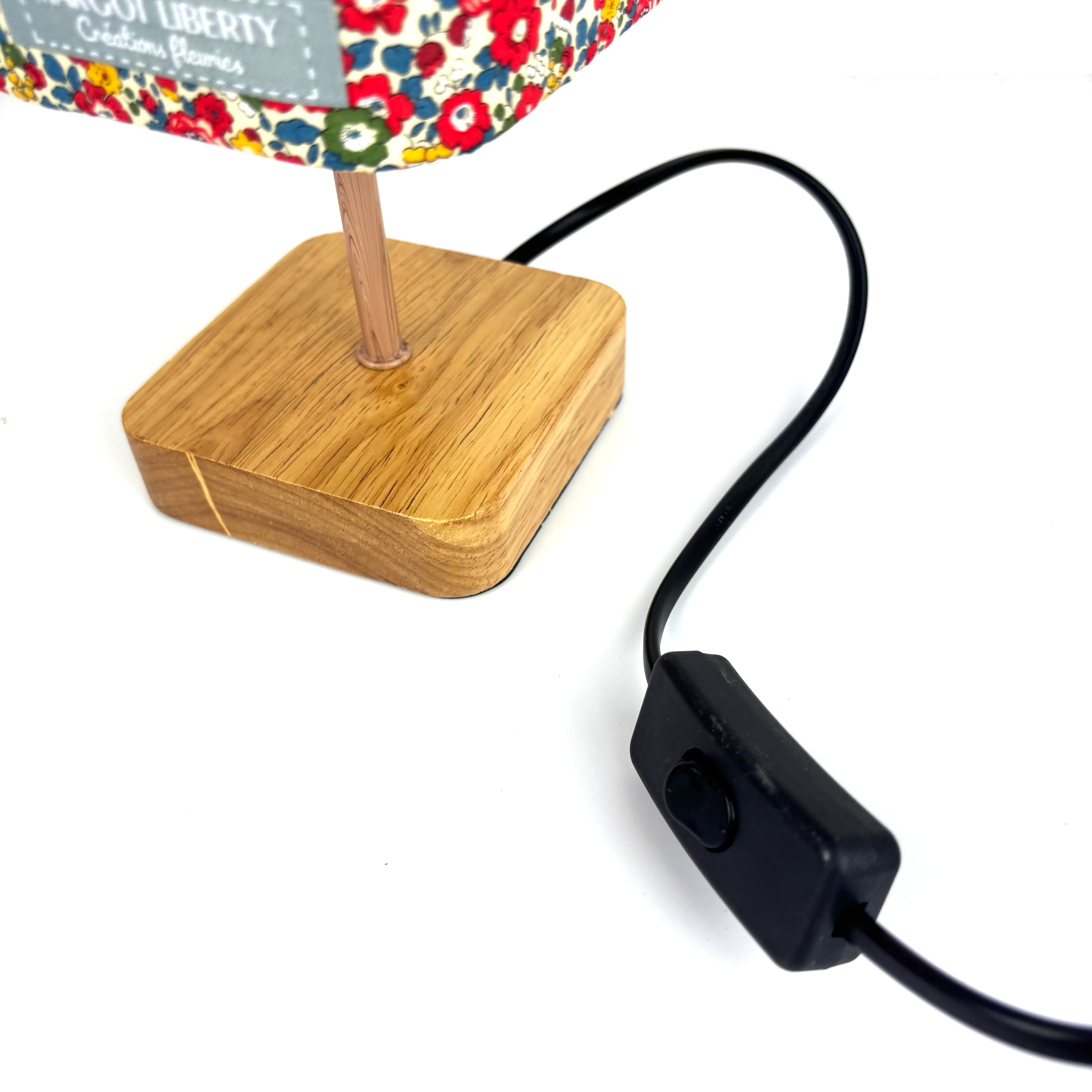 Lampe Liberty "Betsy ann Rouge Garance"