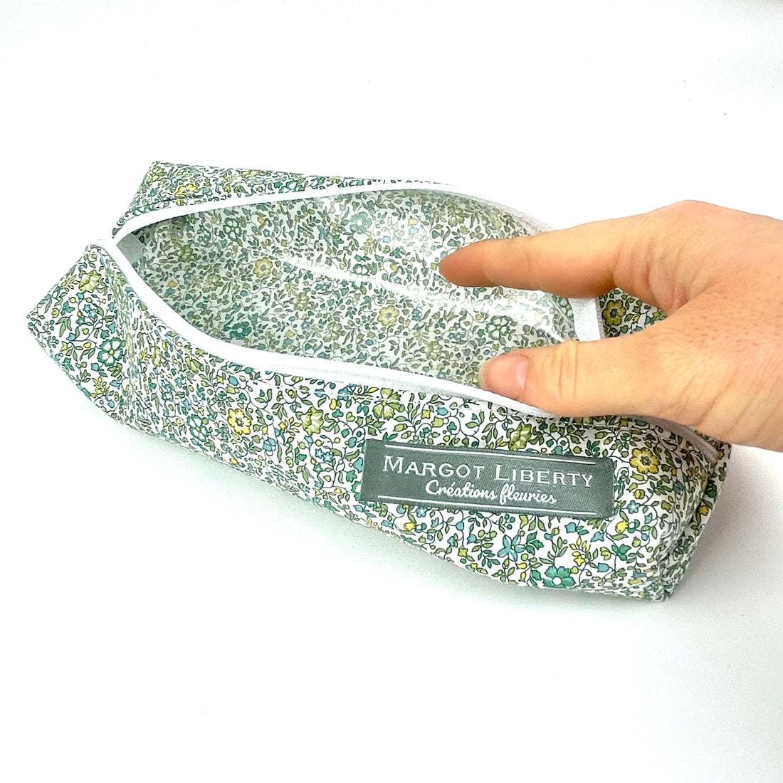 Trousse Liberty "Katie and Millie mint"