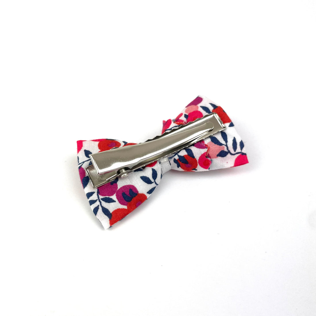 Petite Barrette Liberty "Wiltshire rouge"