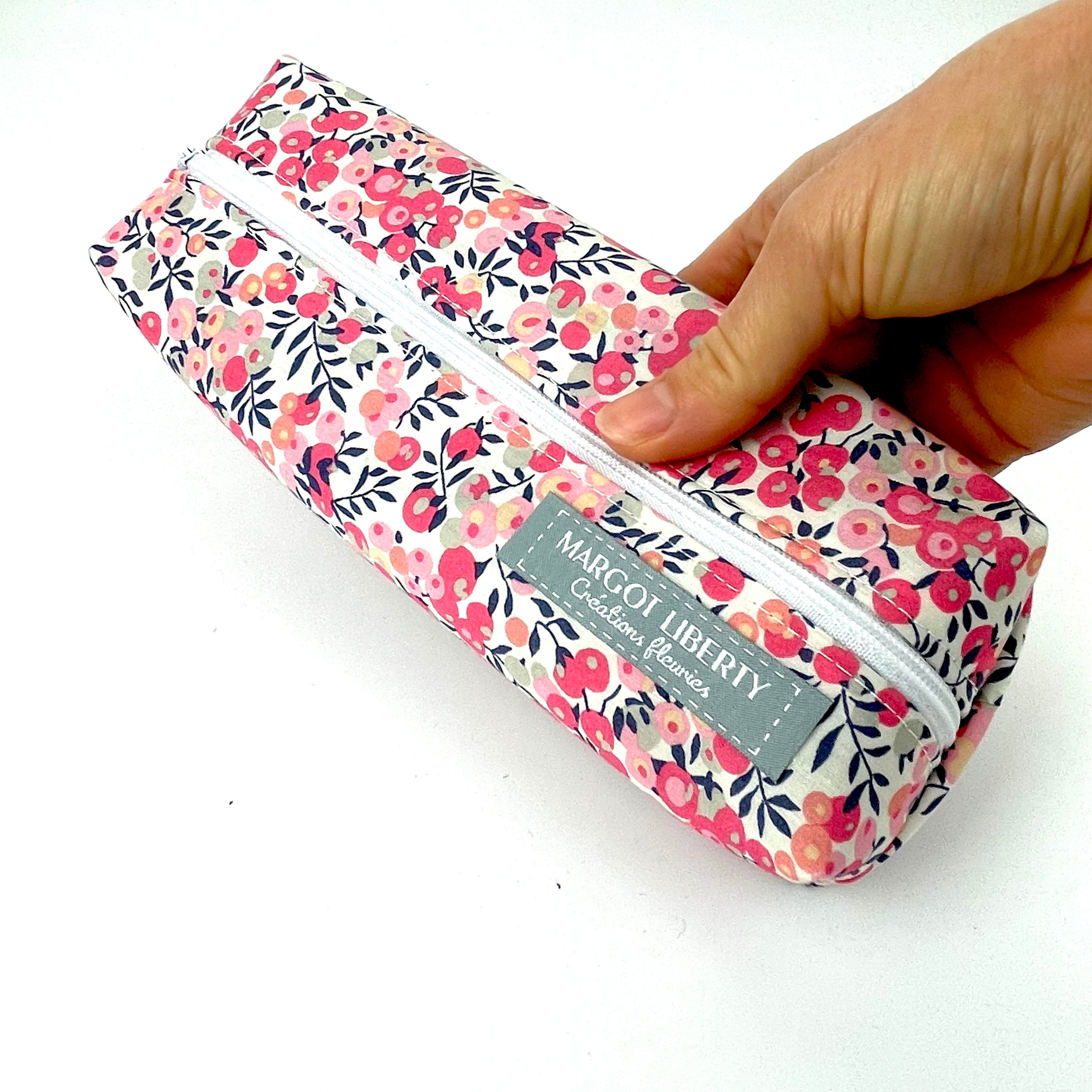 Trousse Liberty "Wiltshire pois de senteur"