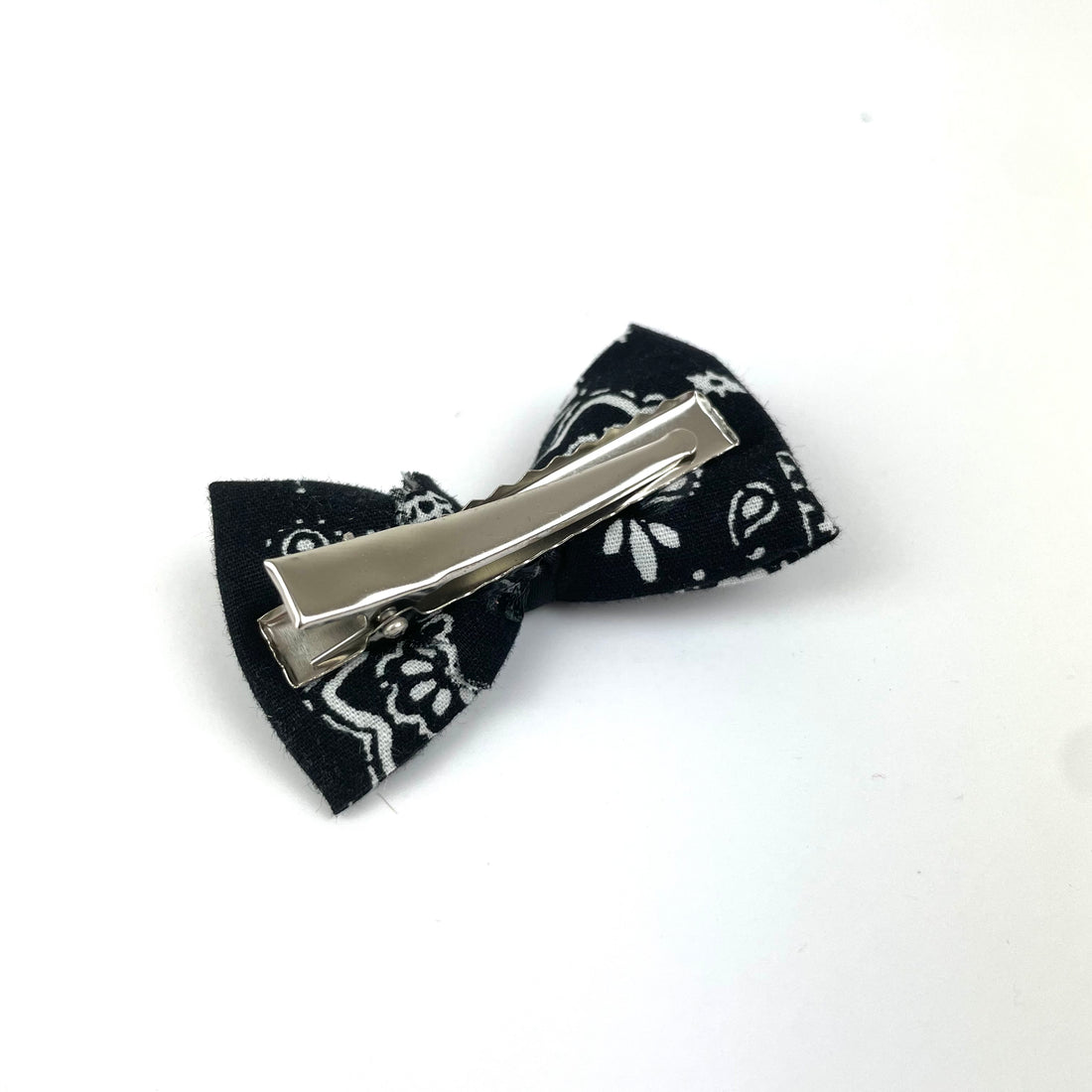 Petite Barrette "Bandana noir"