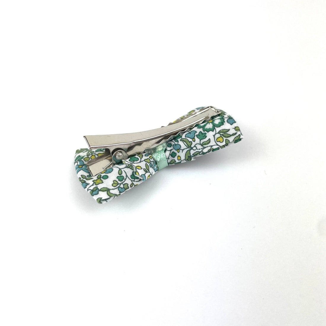 Petite Barrette Liberty "Katie and Millie mint"