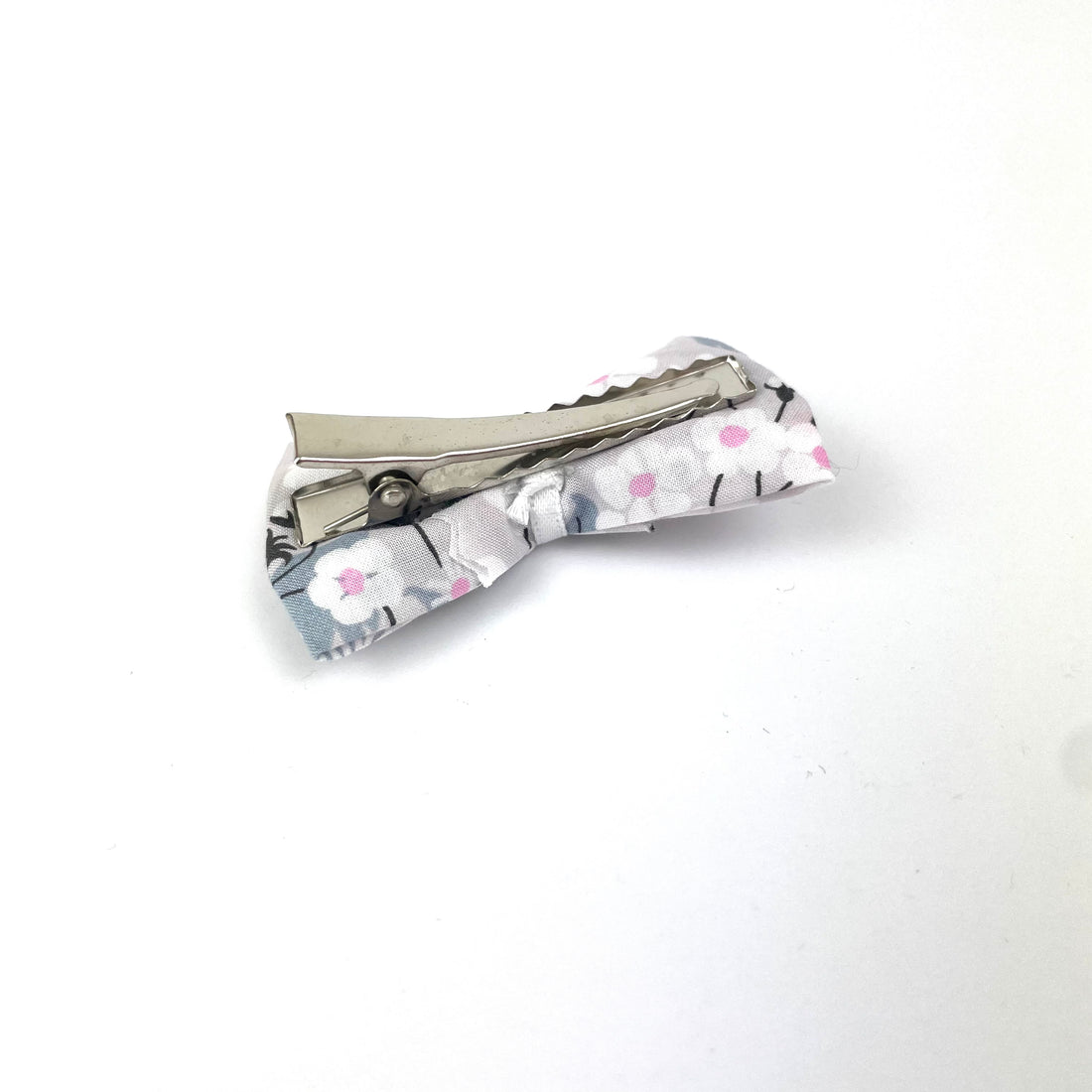Petite Barrette Liberty "Mitsi porcelaine"