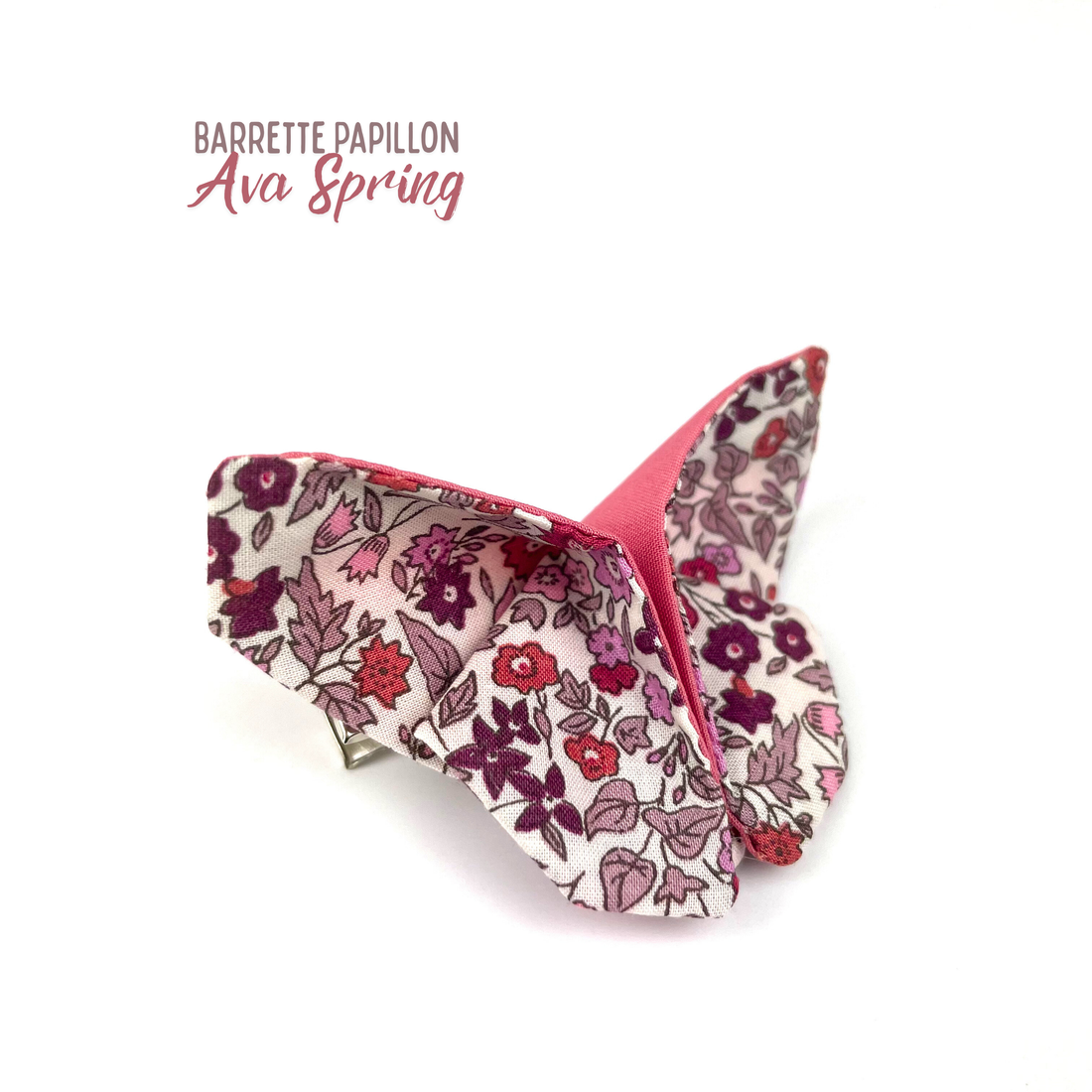 Barrette papillon Liberty "Ava Spring"