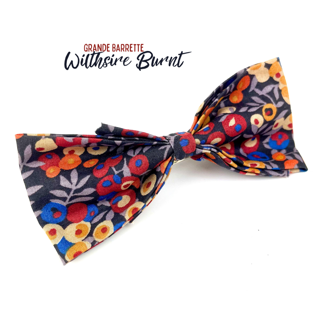 Grande Barrette Liberty "Wiltshire Burnt"