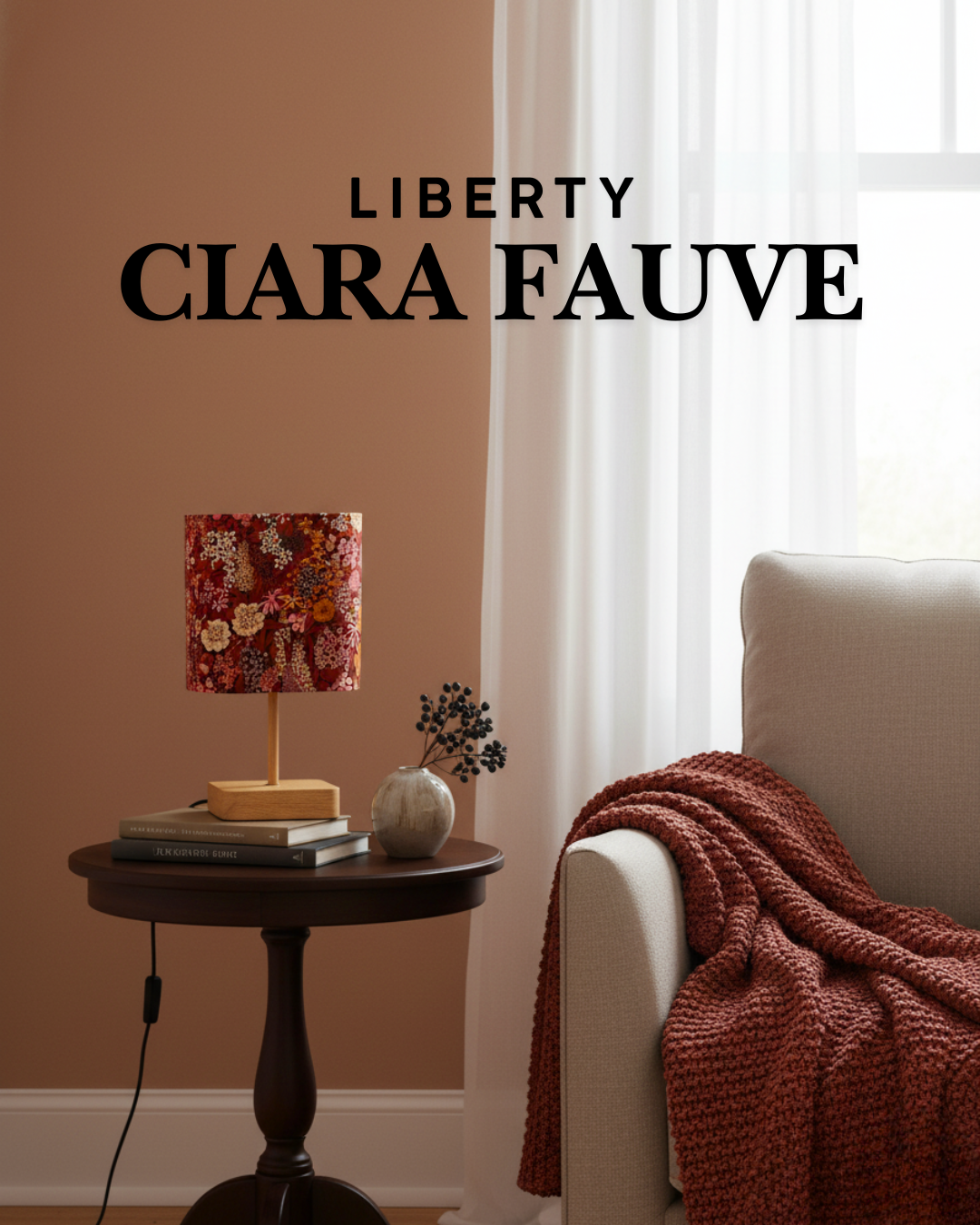 Lampe Liberty Ciara Fauve