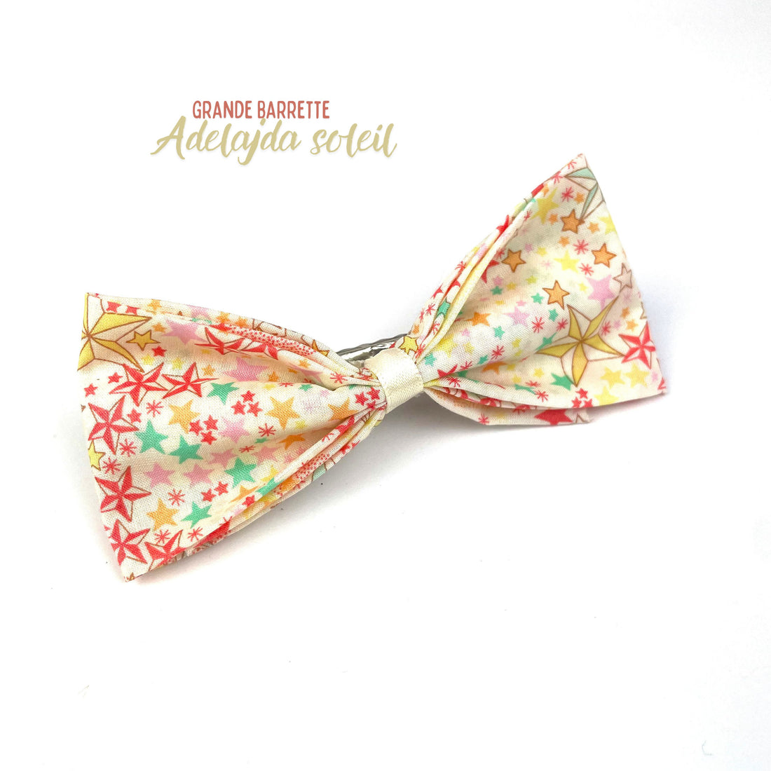 Grande Barrette Liberty "Adelajda soleil"