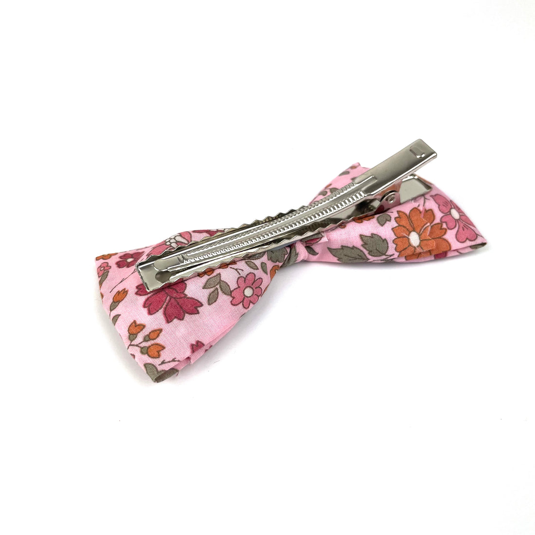Grande Barrette Liberty "Capel Floret rose buvard"