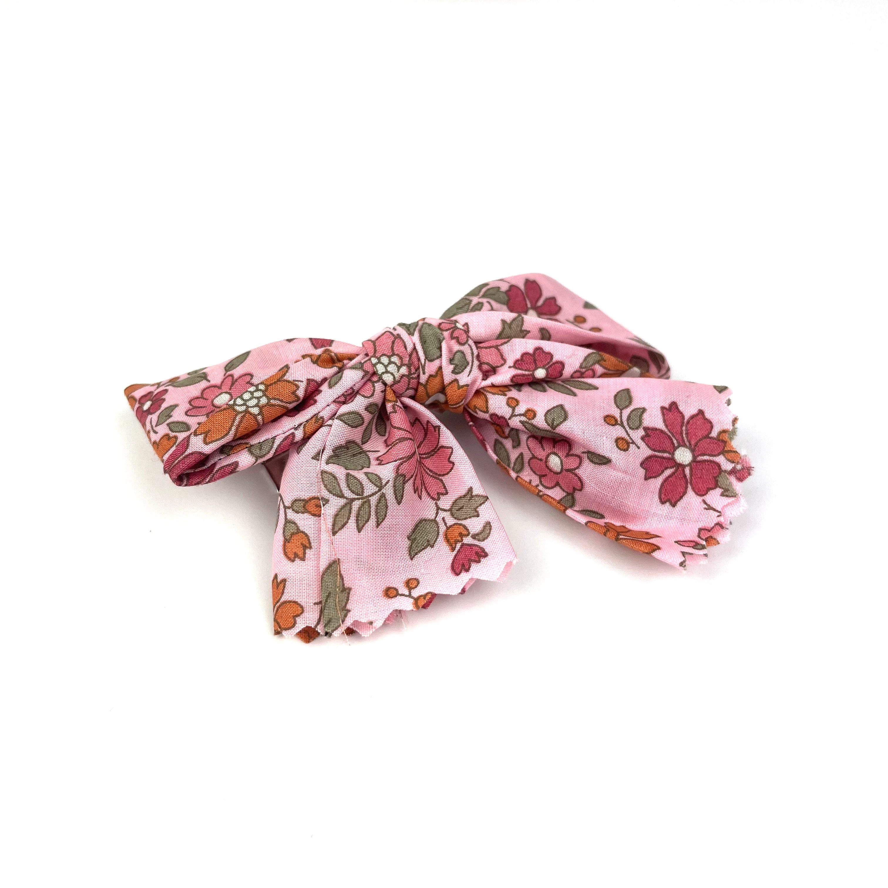 Barrette Chiky Chic Liberty "Capel Floret rose buvard"