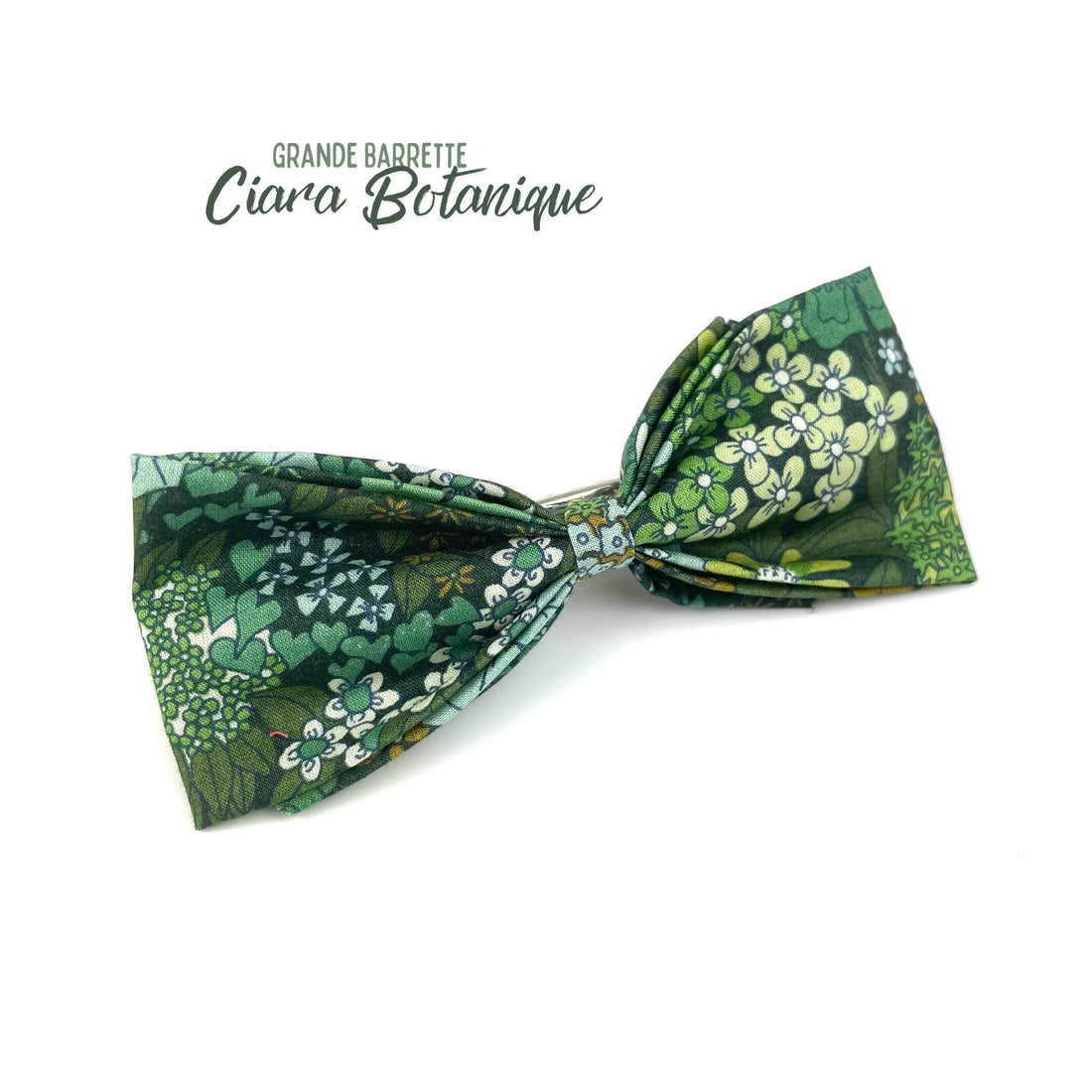 Grande Barrette Liberty "Ciara Botanique"