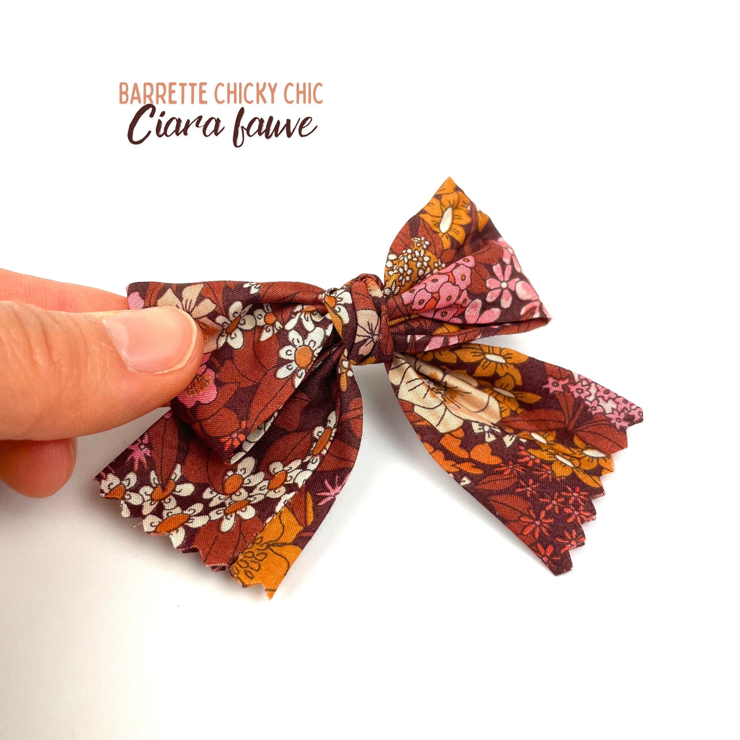 Barrette Chiky Chic Liberty "Ciara fauve"