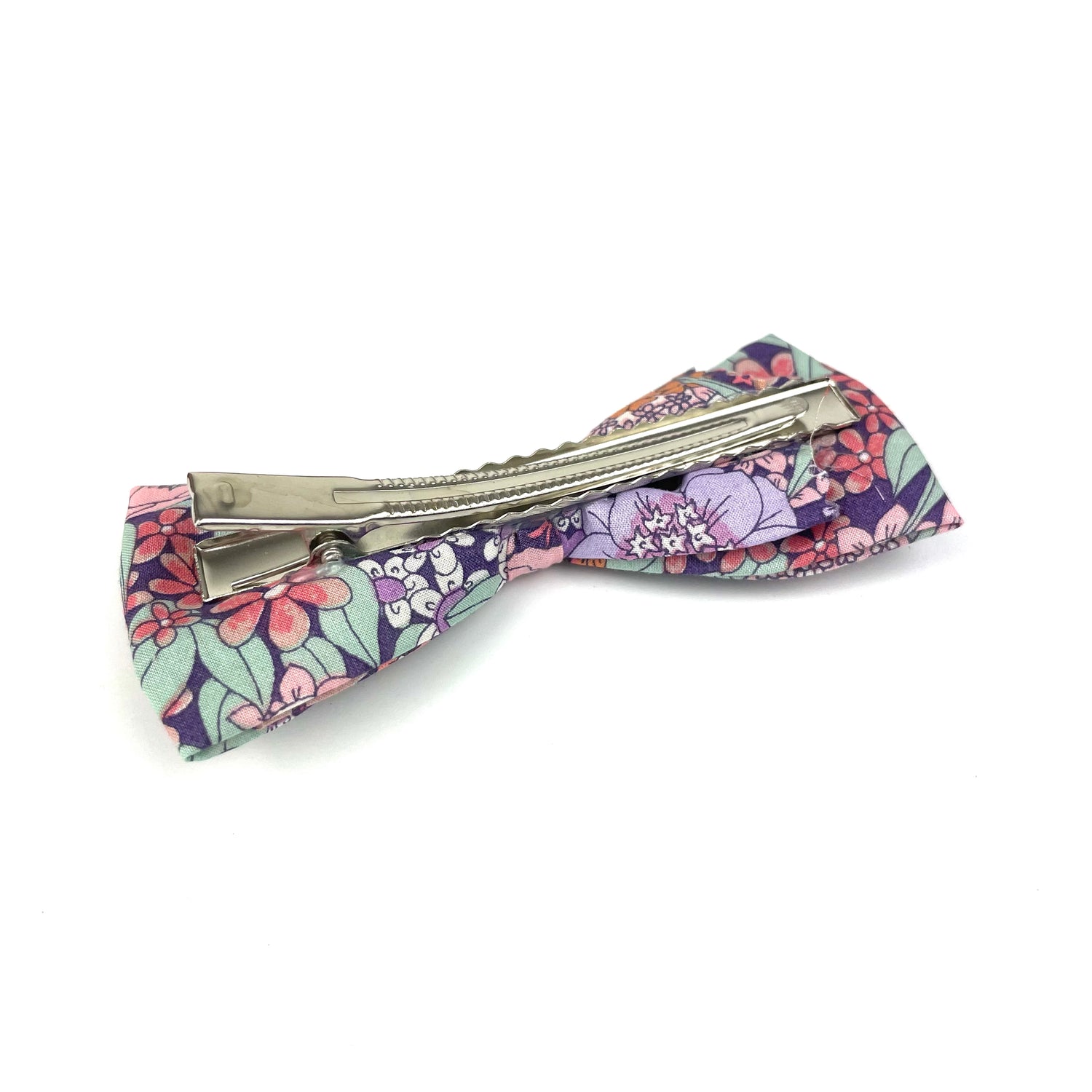 Grande Barrette Liberty "Ciara Orchidée"