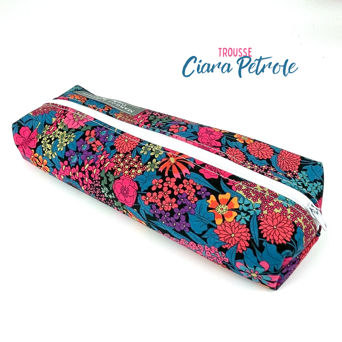 Trousse Liberty "Ciara pétrole"