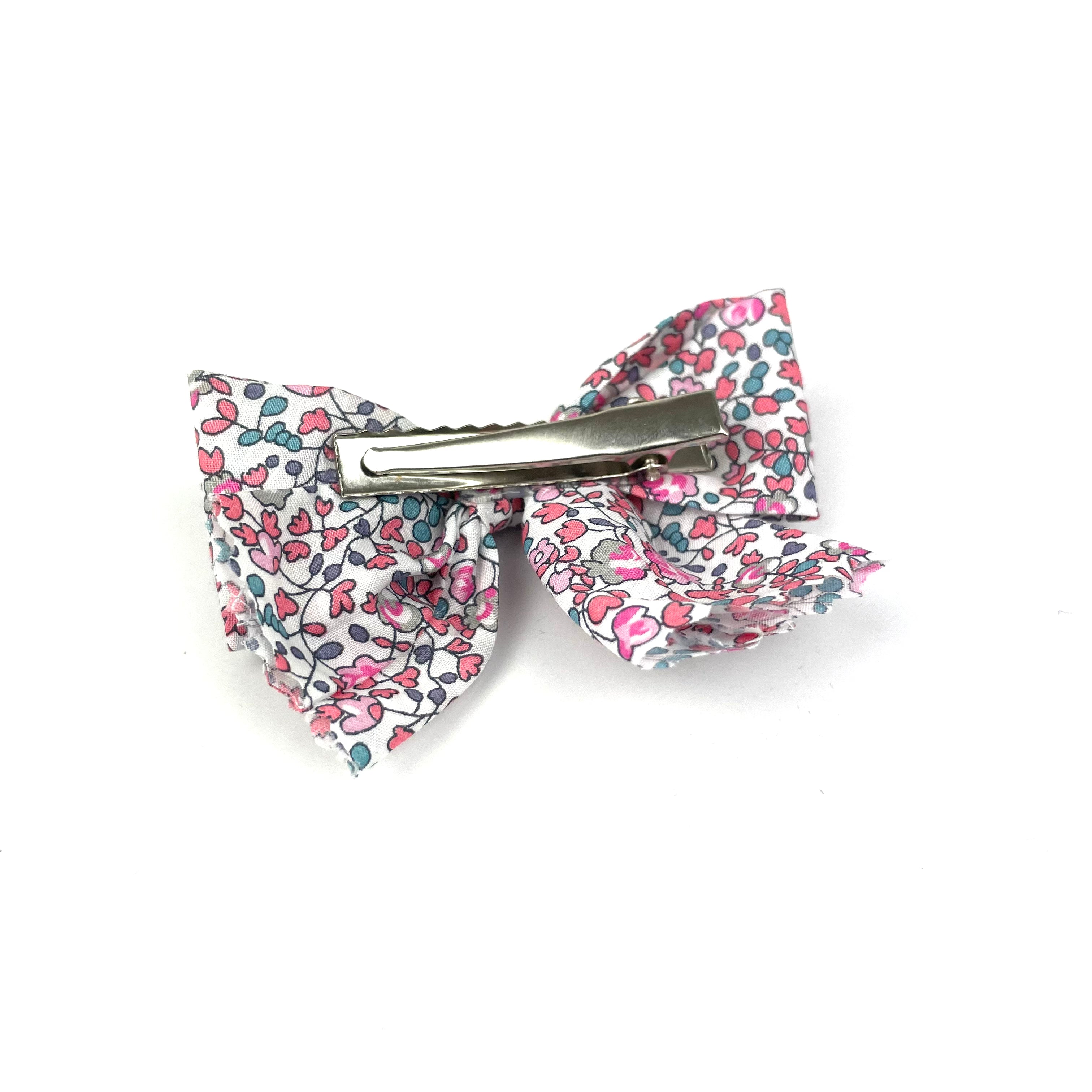Barrette Chiky Chic Liberty "Eloïse rose et bleu"
