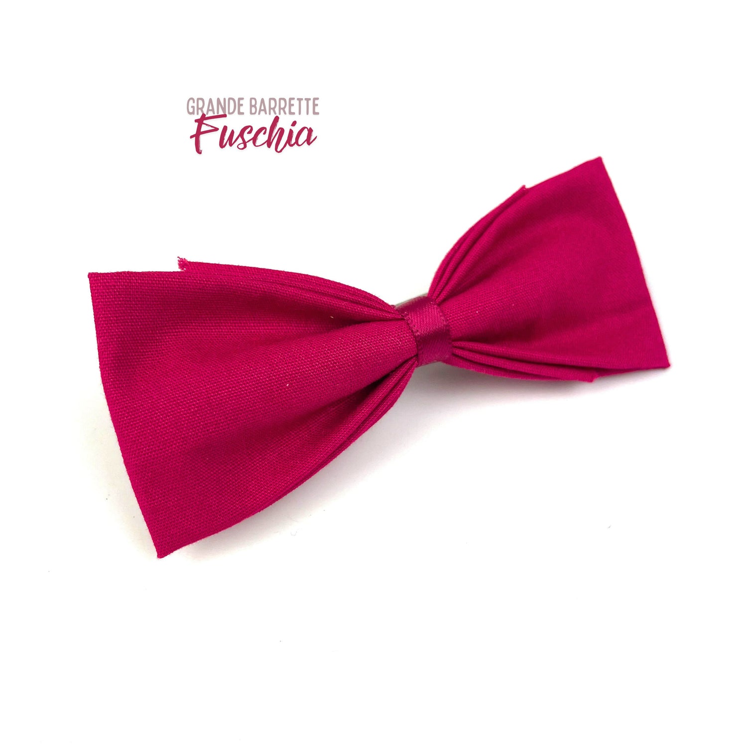 Grande Barrette "Fuschia"