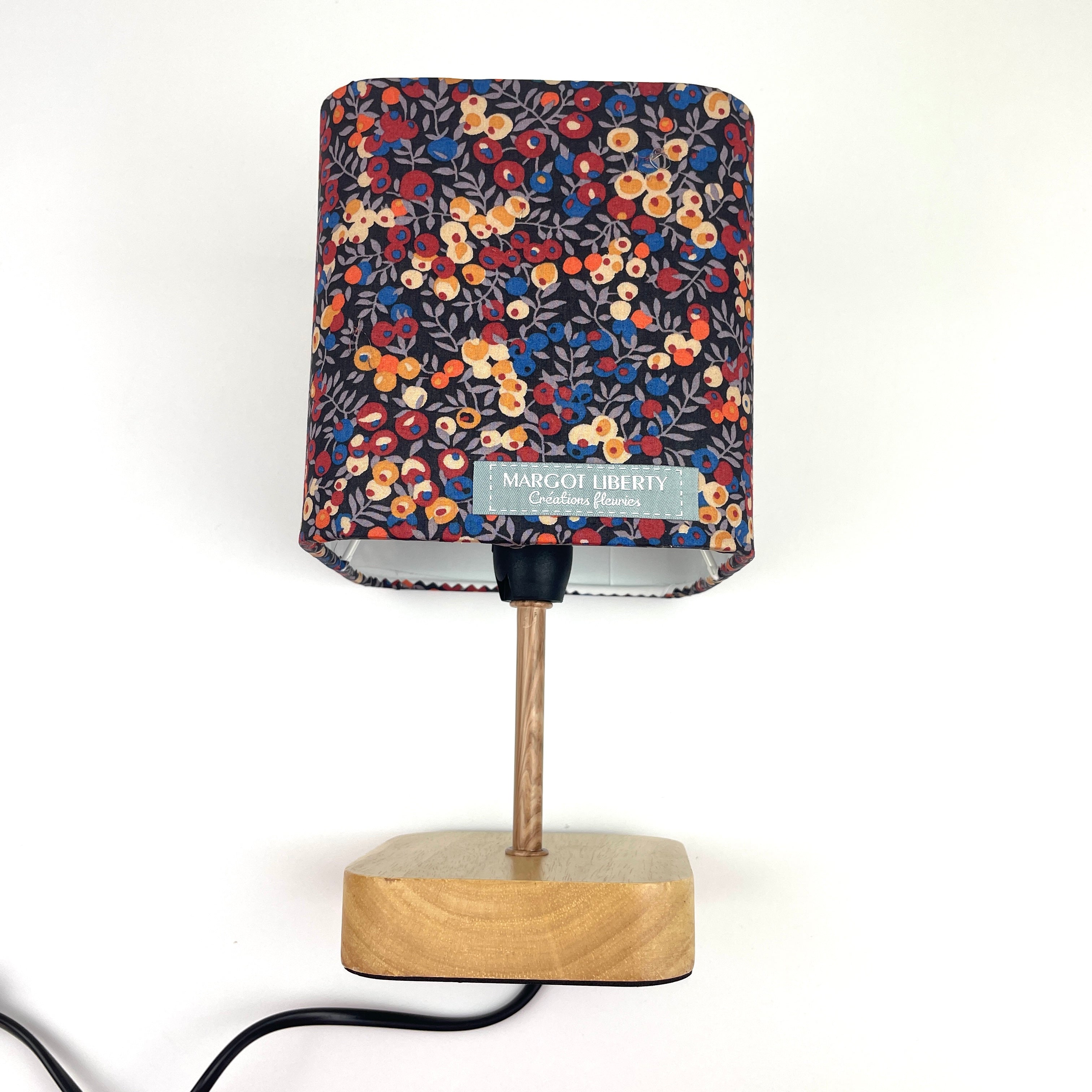 Lampe Liberty "Capel Floret Ardoise"