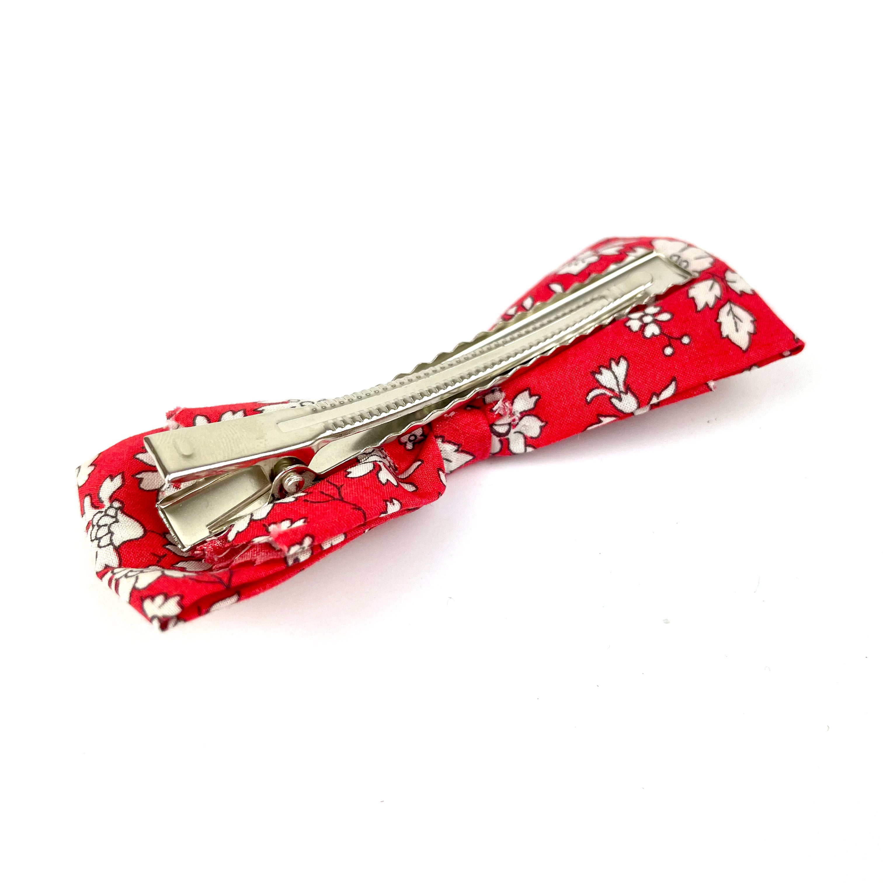 Grande Barrette Liberty "Capel rouge"
