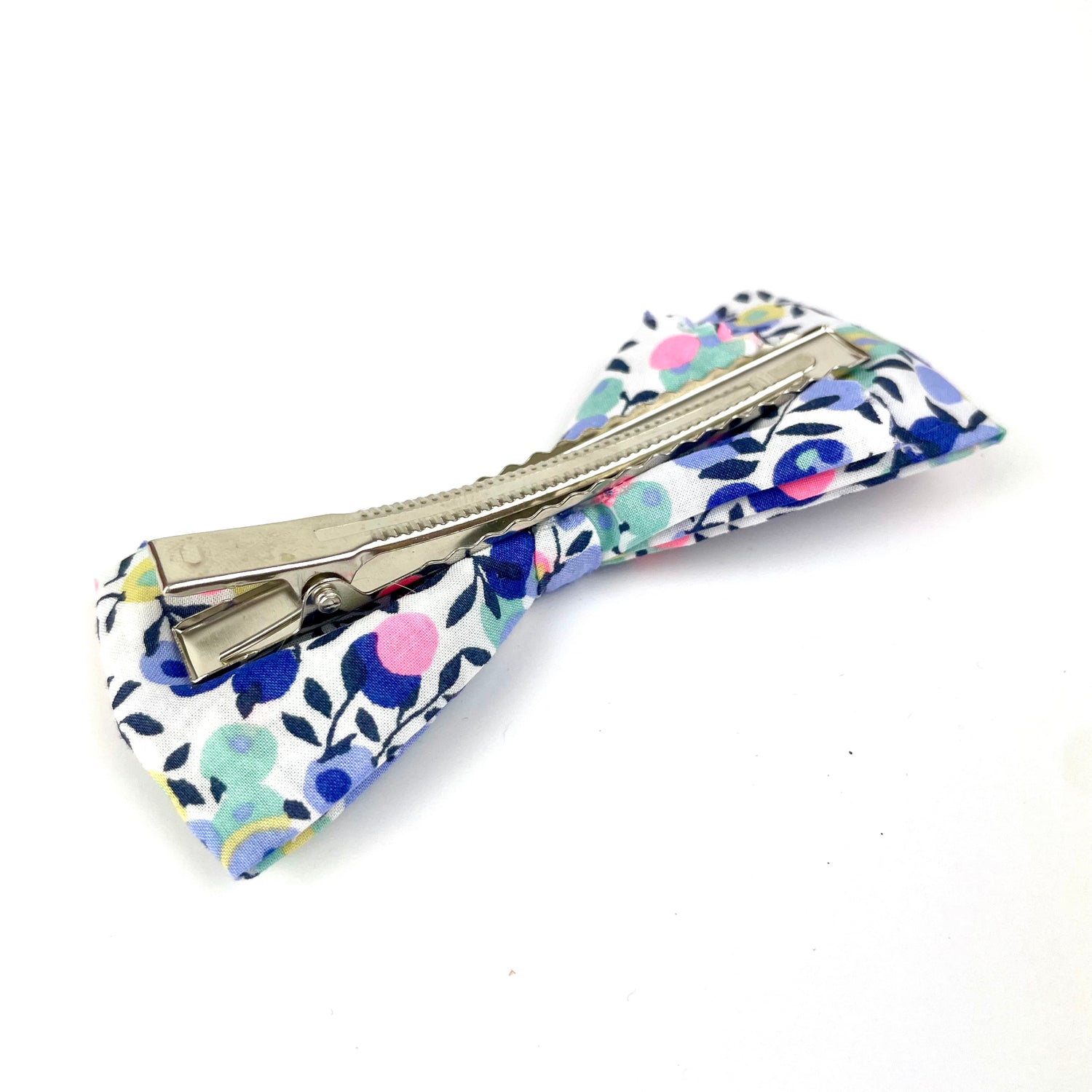 Grande Barrette Liberty "Wiltshire Aurore Fluo"