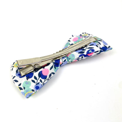 Grande Barrette Liberty "Wiltshire Aurore Fluo"