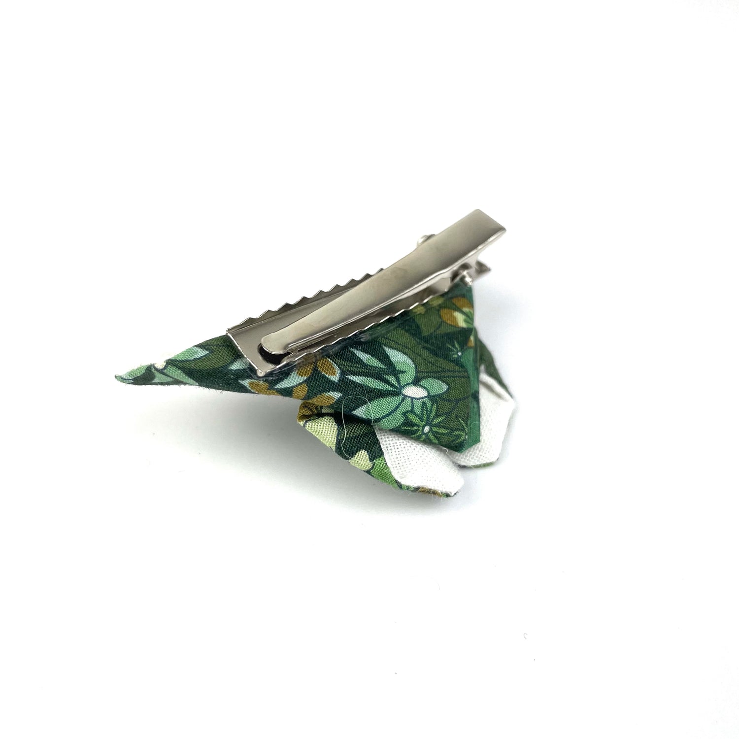 Barrette papillon Liberty "Ciara Botanique"