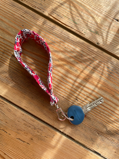 Tour de poignet" "Liberty Wiltshire rouge"