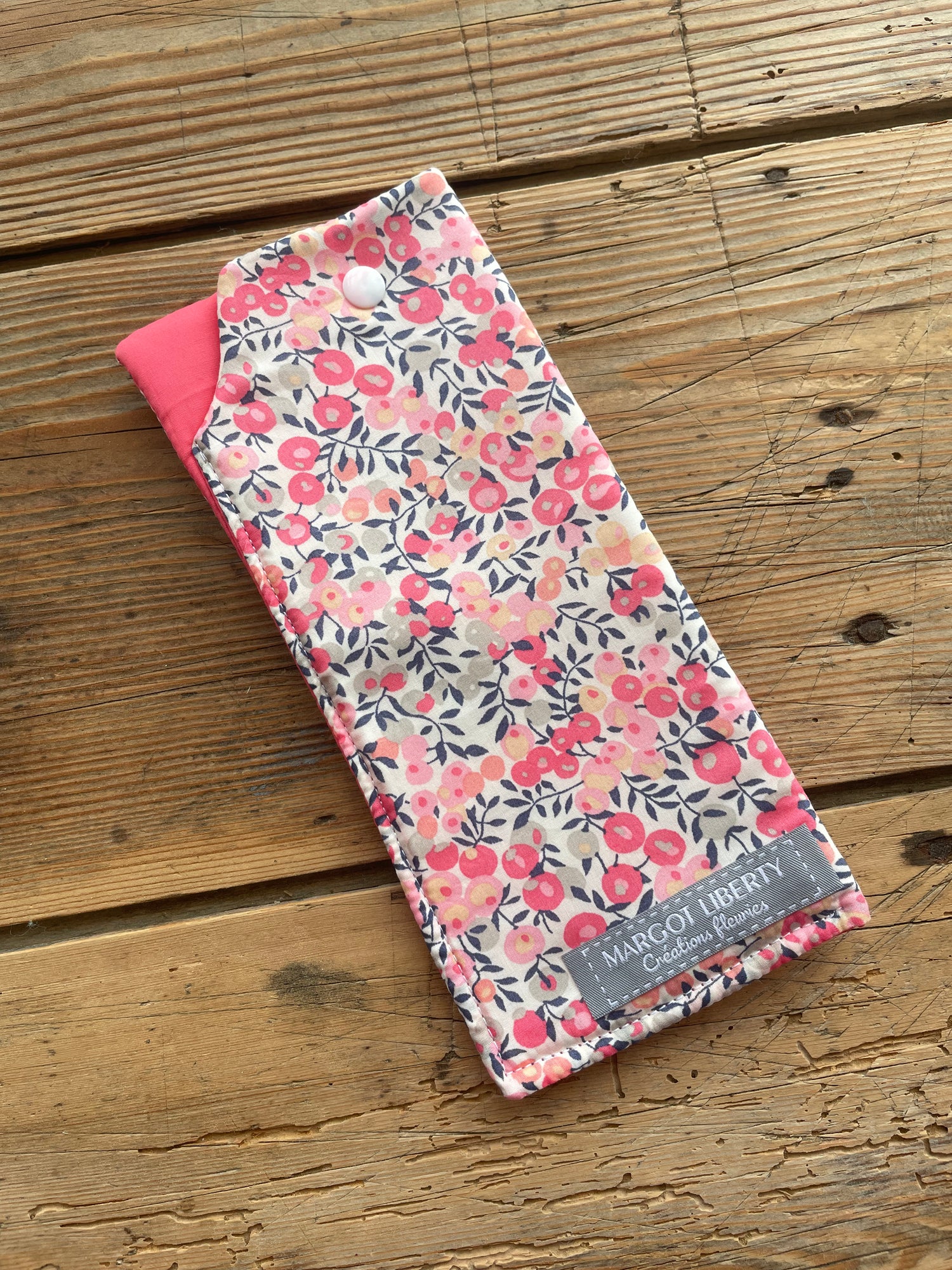 Etui à lunette Liberty Wiltshire pois de senteur