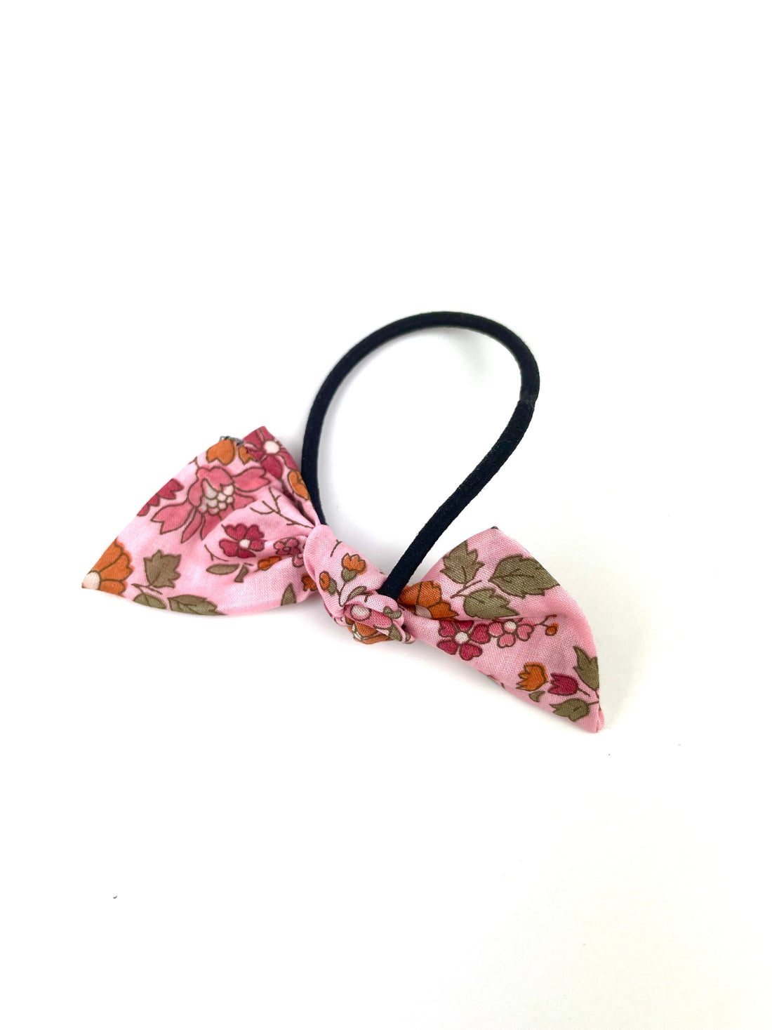 Elastique Liberty Capel Floret rose buvard