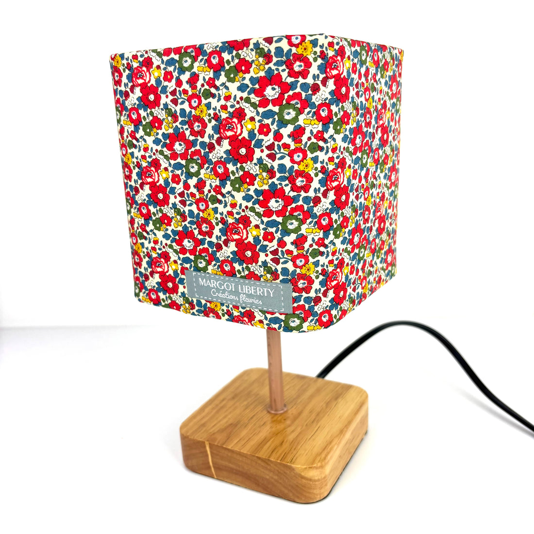 Lampe Liberty "Betsy ann Rouge Garance"