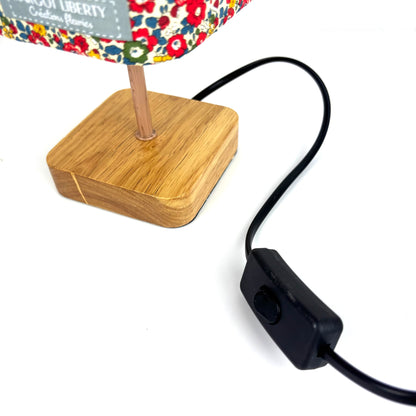 Lampe Liberty "Betsy ann Rouge Garance"