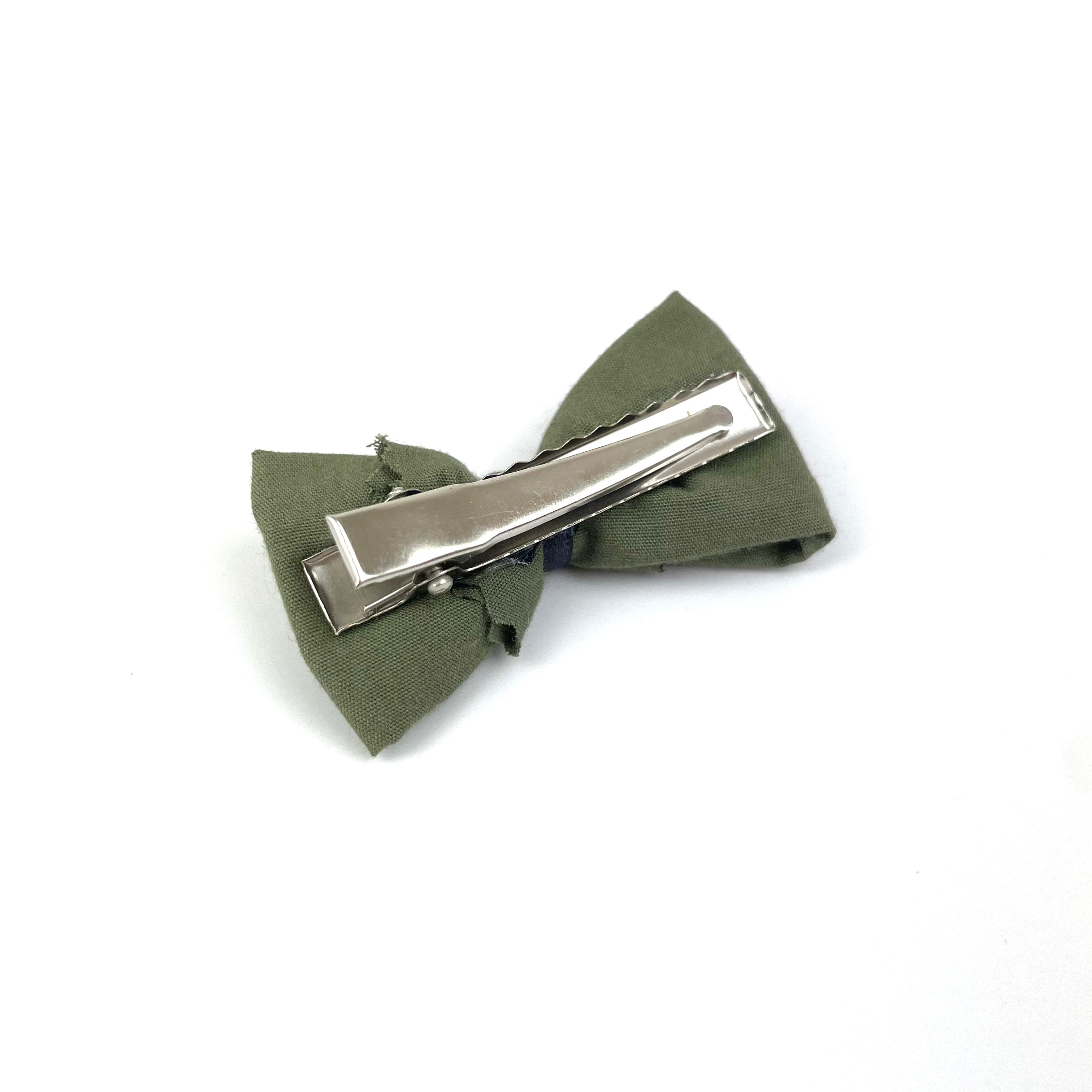 Petite Barrette "Kaki"