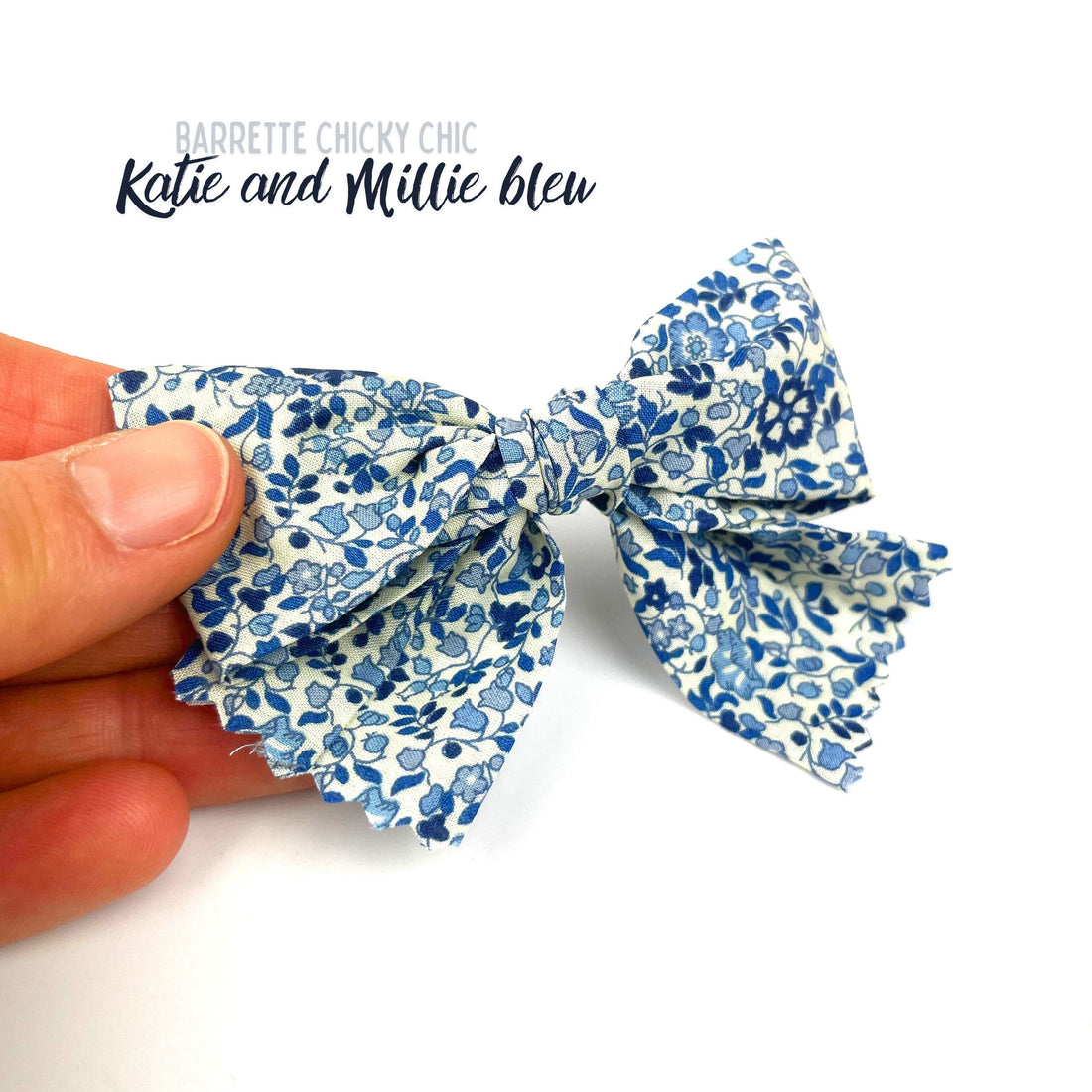 Barrette Chiky Chic Liberty "Katie and Millie bleu"