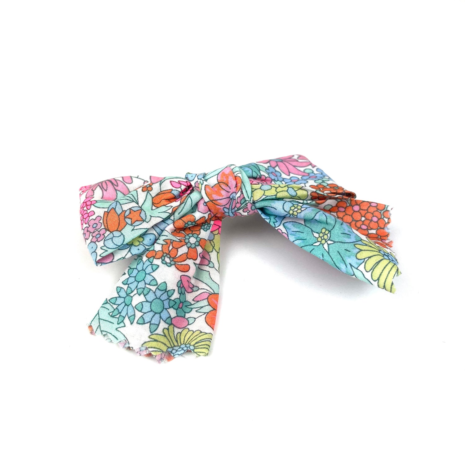 Barrette Chiky Chic Liberty "Margaret Annie Vahiné fluo"