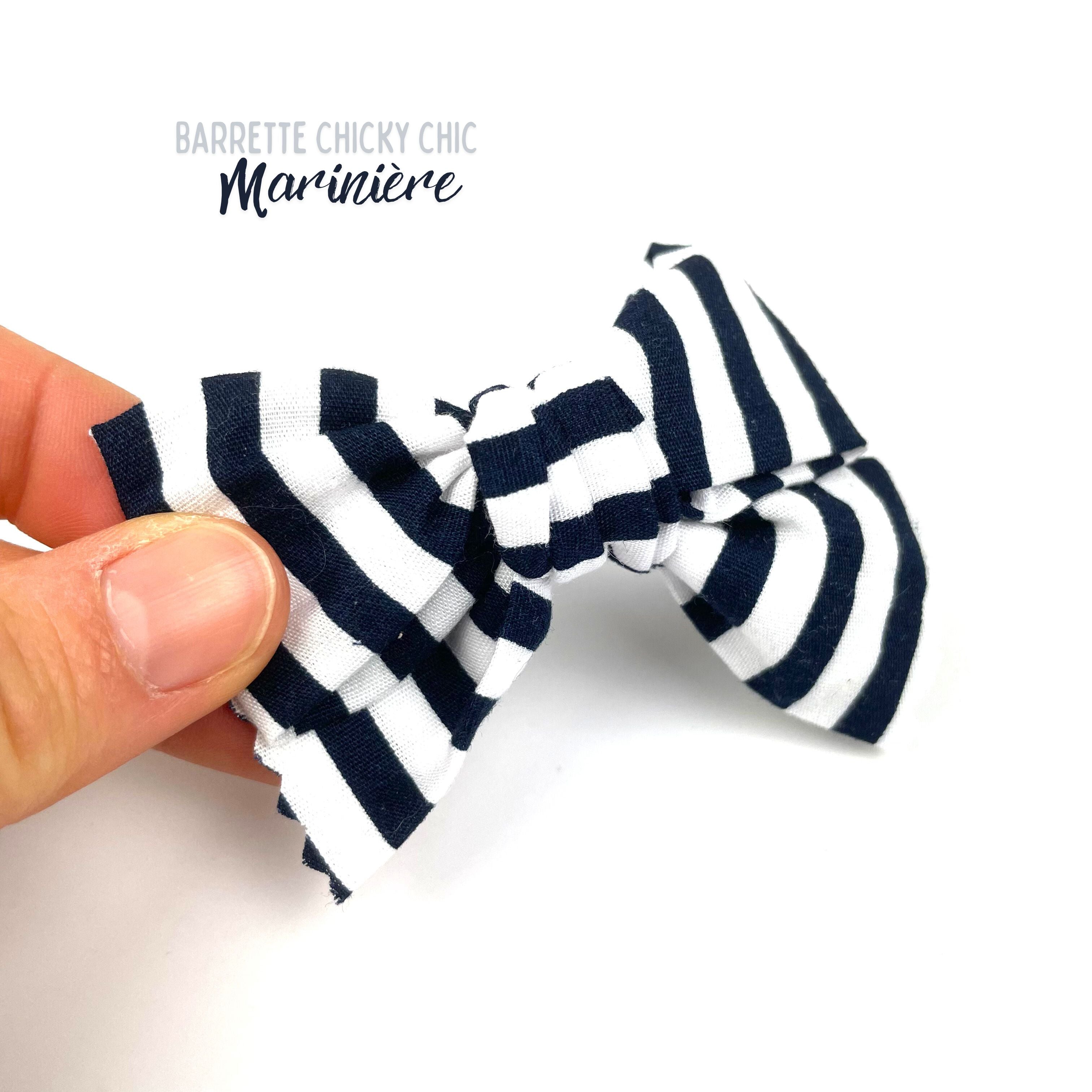 Barrette Chiky Chic "Marinière"