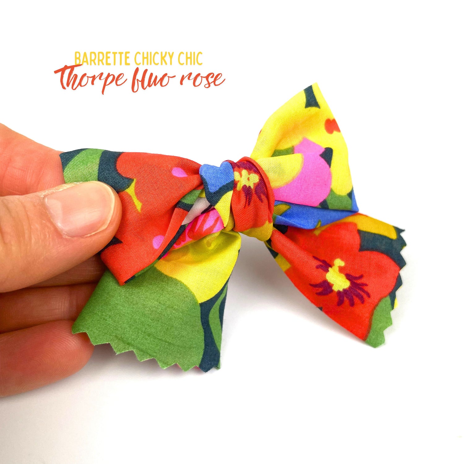 Barrette Chiky Chic Liberty "Lord Thorpe fluo rose"