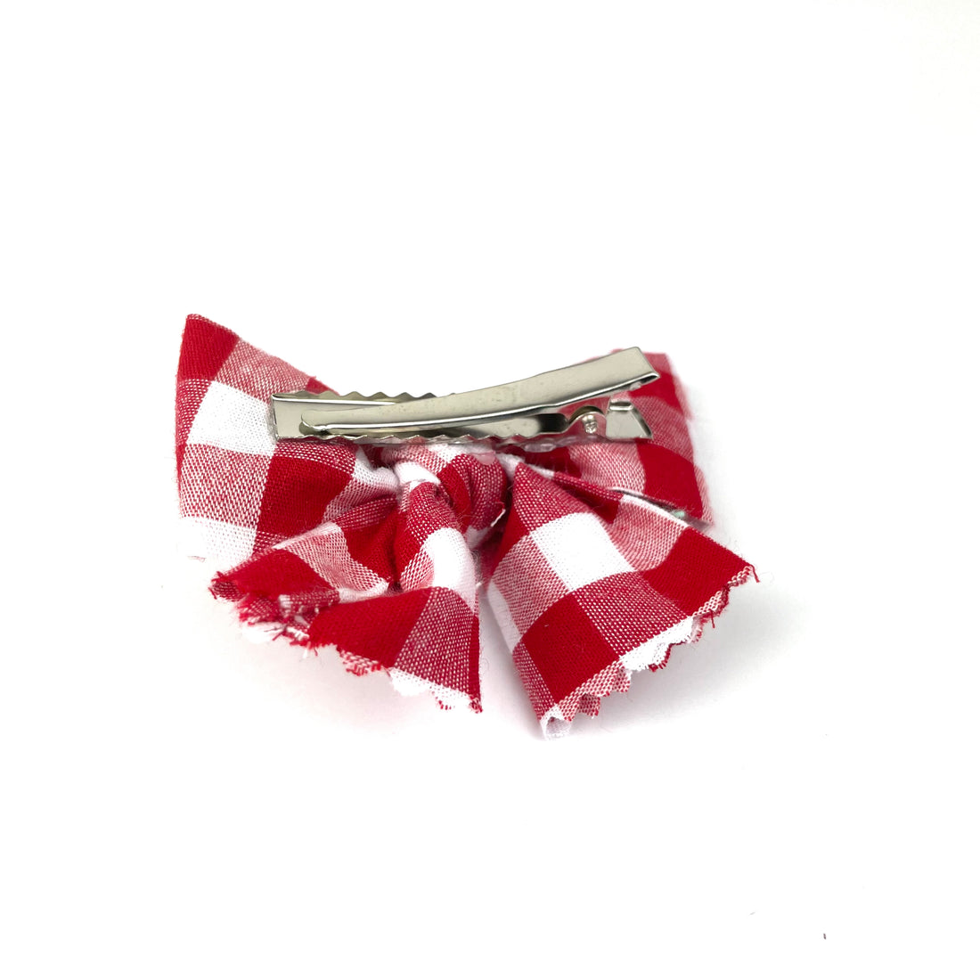 Barrette Chiky Chic "Vichy rouge"