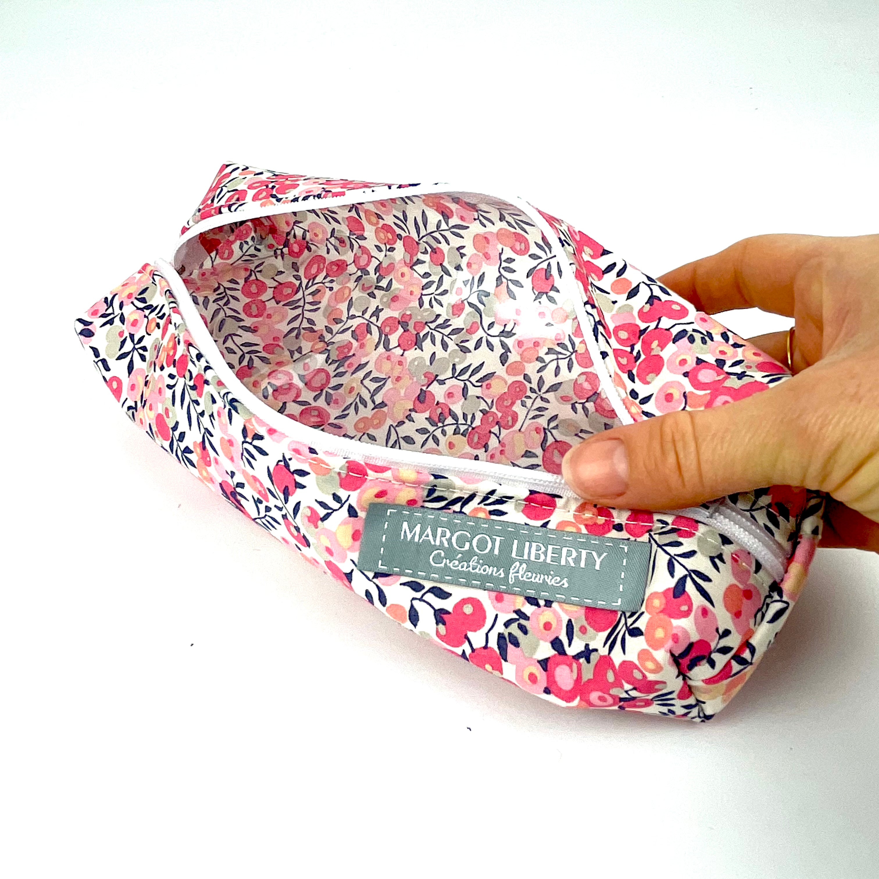 Trousse Liberty "Wiltshire pois de senteur"
