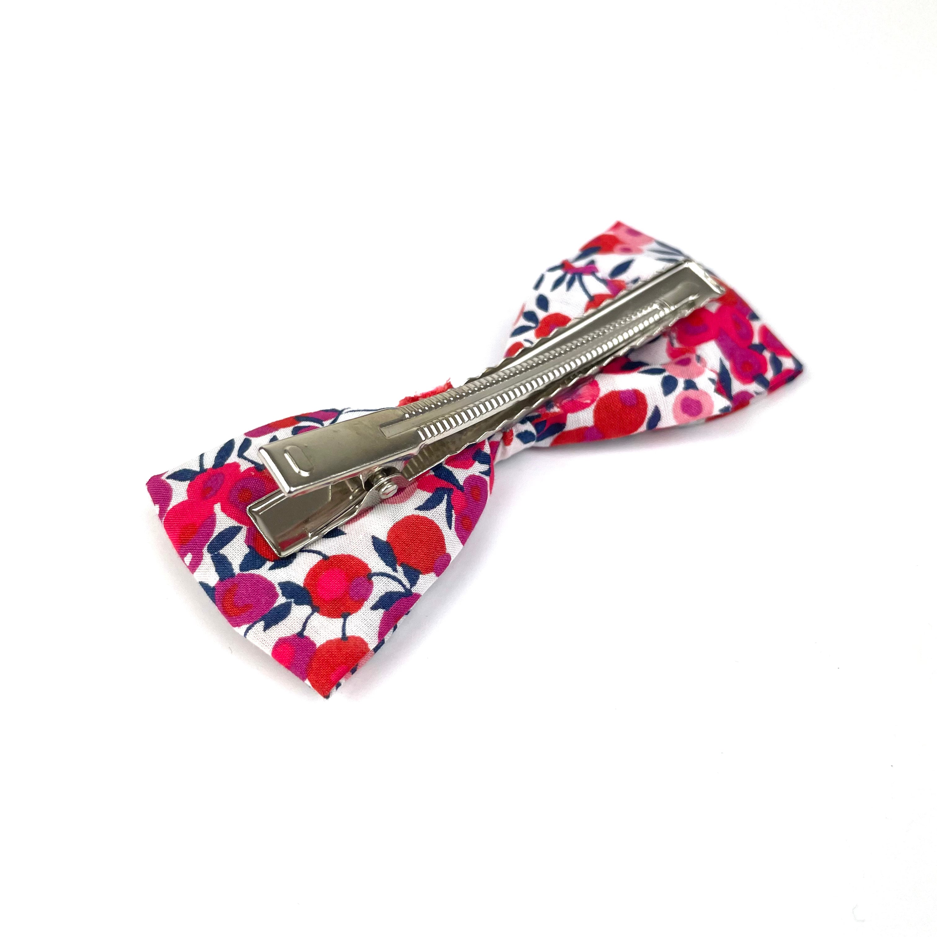 Grande Barrette Liberty "Wiltshire rouge"