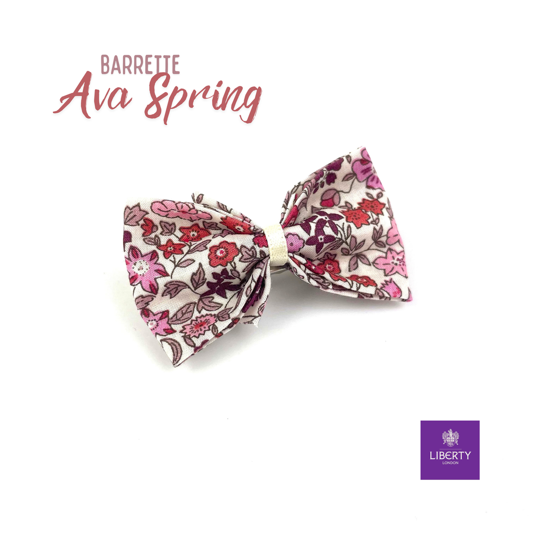 Petite Barrette Liberty "Ava Spring"