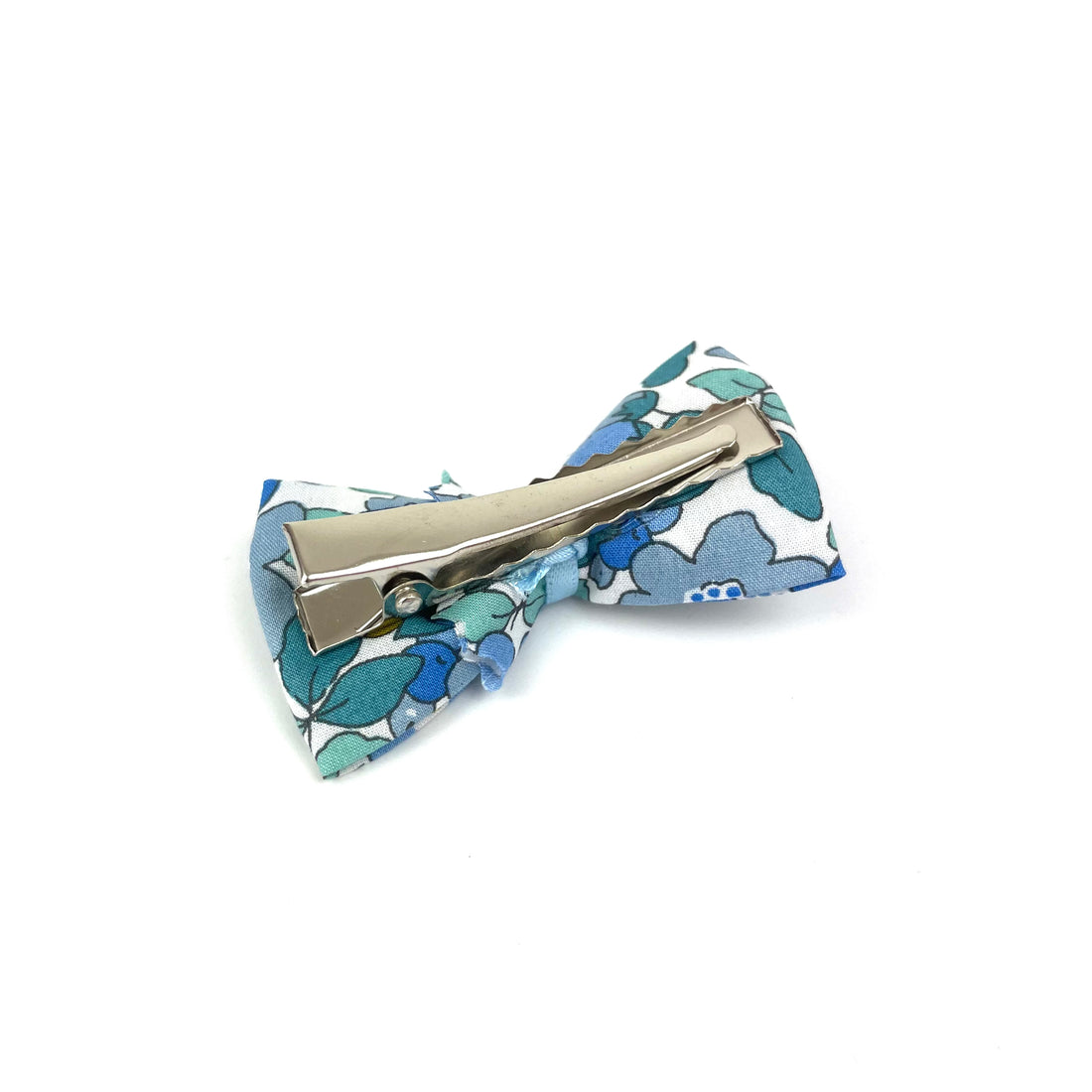 Petite Barrette Liberty "Betsy Berry bleu Denim"