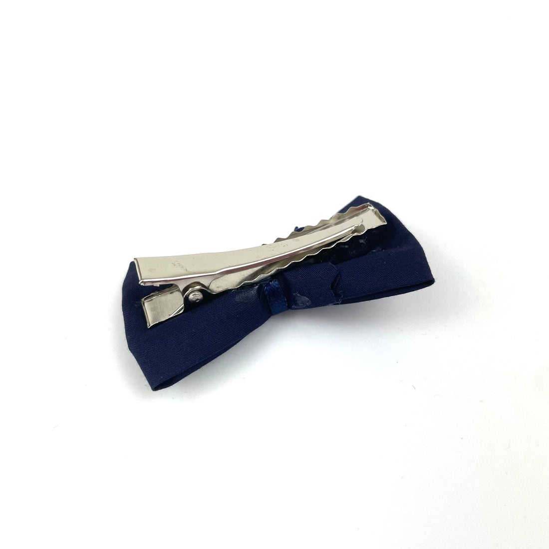 Petite Barrette "Bleu marine"
