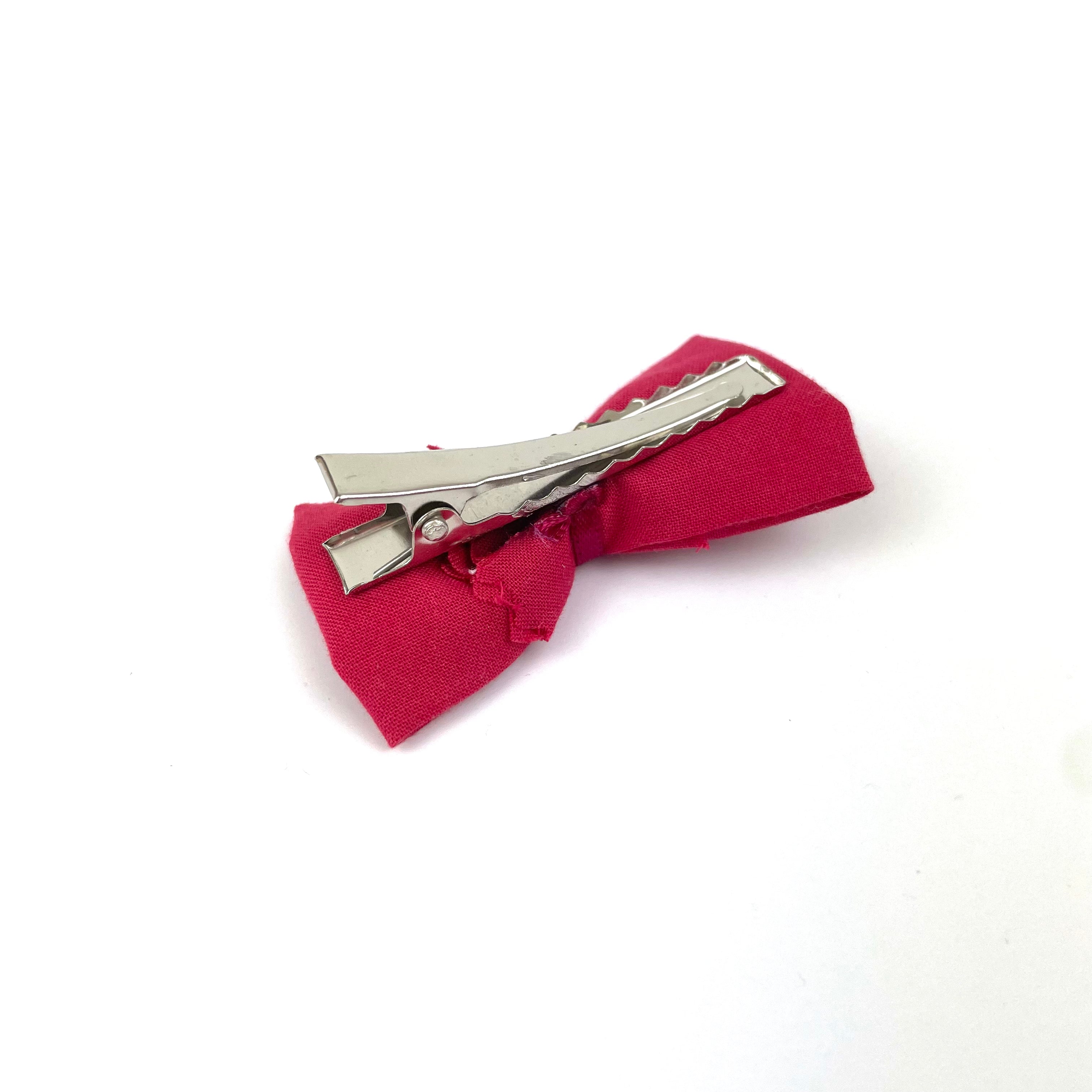 Petite Barrette "Framboise"