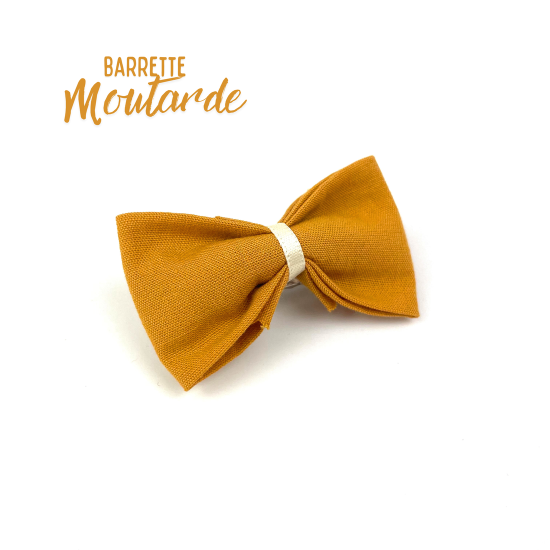 Petite Barrette "Moutarde"