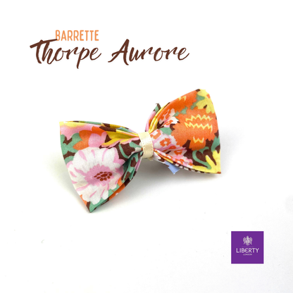 Petite Barrette Liberty "Thorpe Aurore"