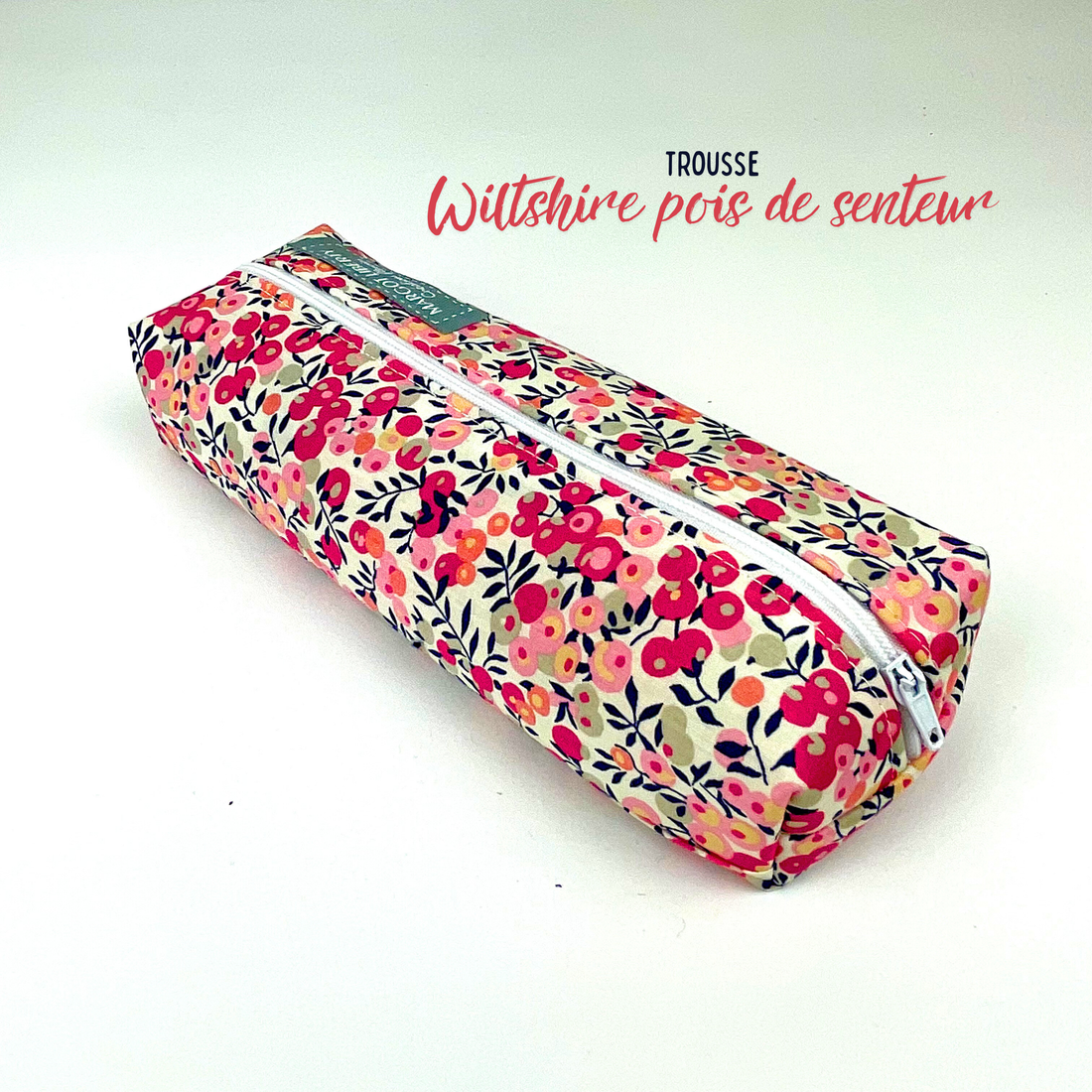 Trousse Liberty "Wiltshire pois de senteur"